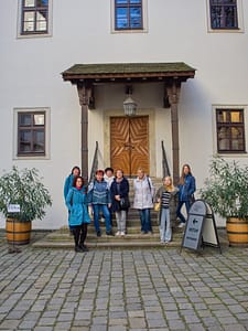 sokol královo pole špilberk říjen 2025 skupina u vstupu foto: ondřej škára - webskit.cz