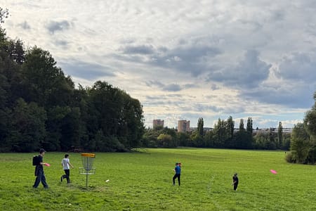 discgolf sokol královo pole be active spolu v pohybu - hod na terč