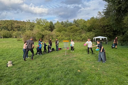 discgolf sokol královo pole be active spolu v pohybu - první hody